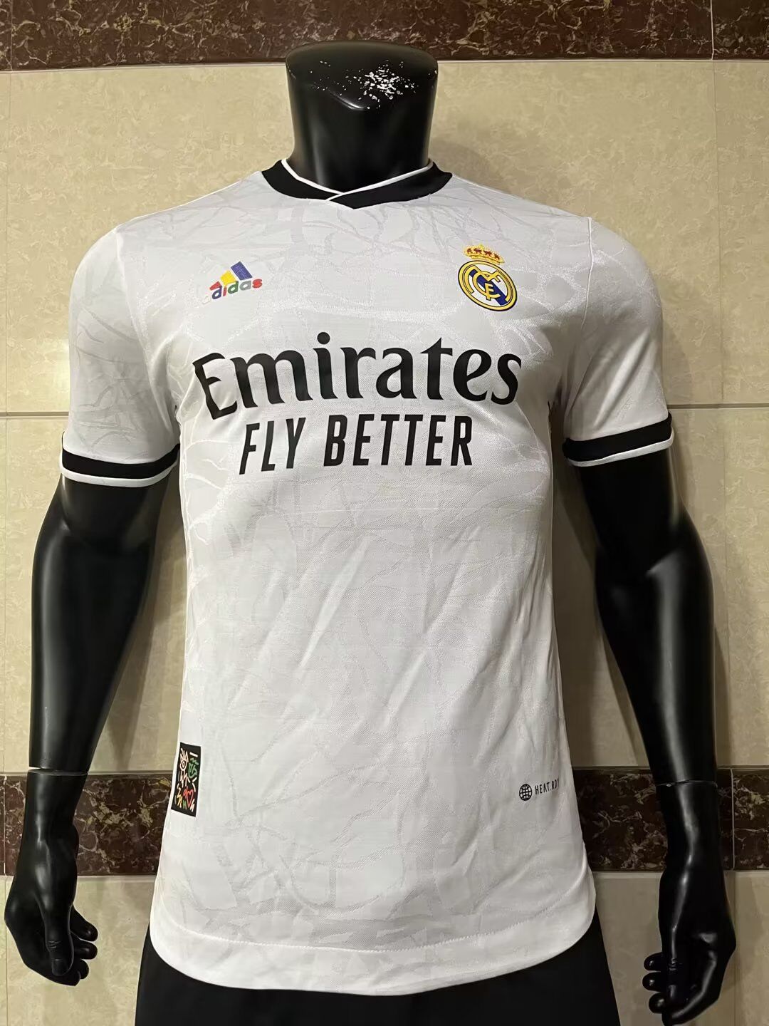 AAA Quality Real Madrid 23/24 Special White/Black Jersey(Player)